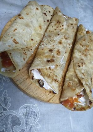 A picture of Paratha roll پراٹھہ رول CookwithAmna#.