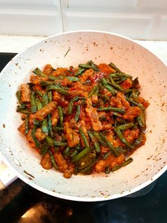 Foto resep Tumis Kacang Panjang Tempe