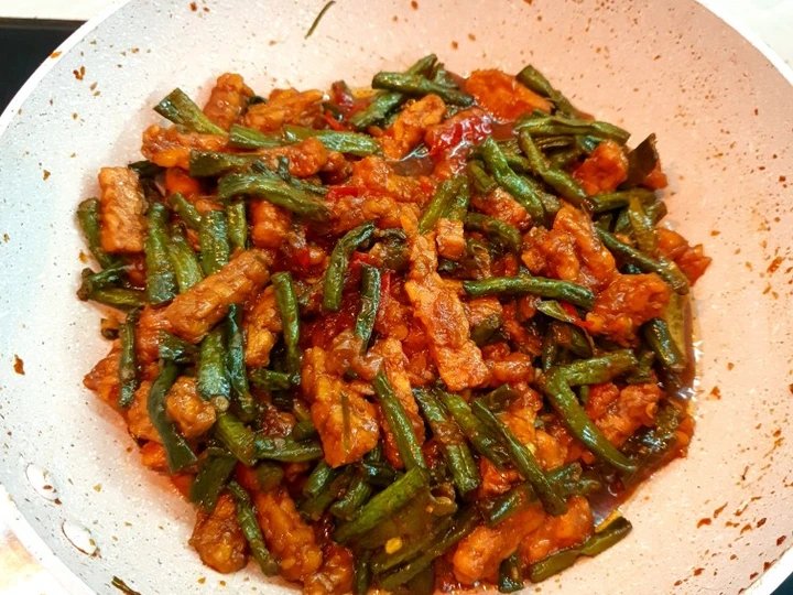 Cara Gampang Membuat Resep Tumis Kacang Panjang Tempe yang Uenak Anti Ribet, Lezat