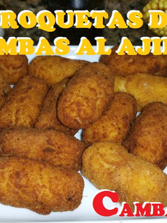 Una foto de Croquetas de gambas al ajillo