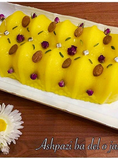 عکسی از دستور شله زرد قالبی