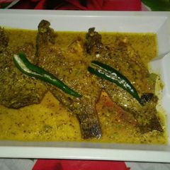 A picture of Telapia fish curry(telapia macher jhal).