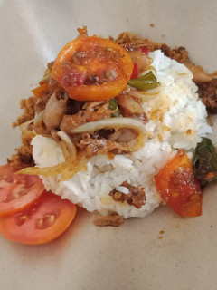 Foto resep Nasi Sambal cumi