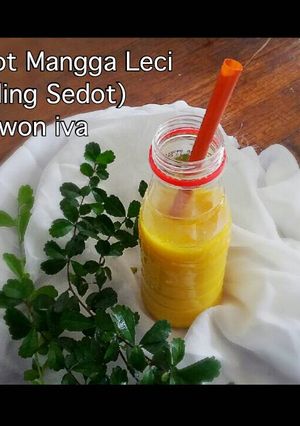 Foto resep Pudot Mangga Leci (Puding Sedot)