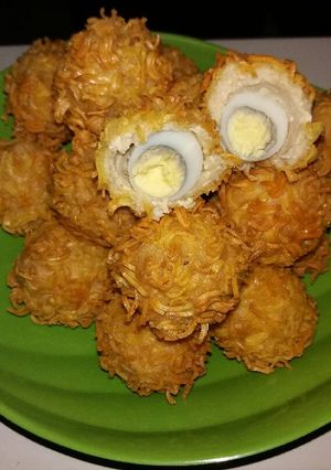 Foto resep Tahu rambutan isi telur puyuh