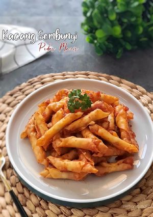 Foto resep Kacang Sembunyi Pedas Manis