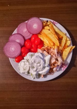 Gyros tál ❤️ recept fotója
