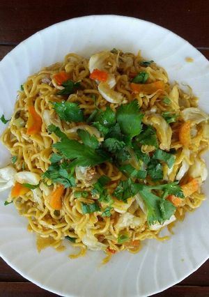 Foto resep Mie goreng pedas