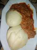 Pounded Yam and Egusi Soup