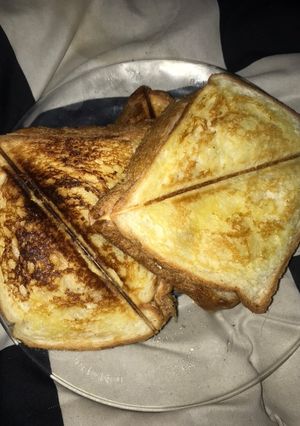 A picture of Monday breakfast.