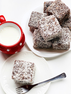 Retro kókuszkocka recept fotója