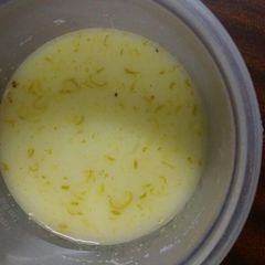 A picture of Orange glaze #4weekschallenge.