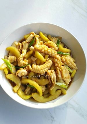 Foto resep Cah timun cumi