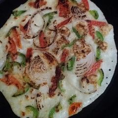 A picture of Vegetable Suji chilla.