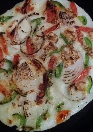 A picture of Vegetable Suji chilla.