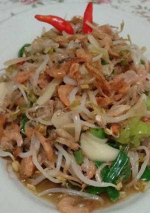Foto resep Tumis Toge udang rebon