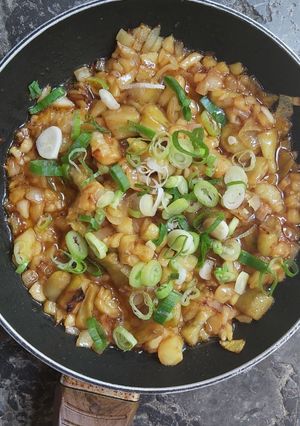 Foto resep Terong Goreng Asam Manis