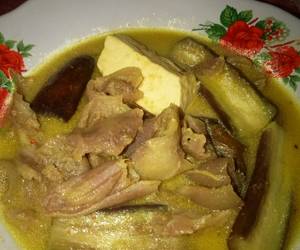 Resep Populer Gulai kikil, tahu & terong Enak dan Sehat Resep Populer Gulai kikil, tahu & terong Enak dan Sehat