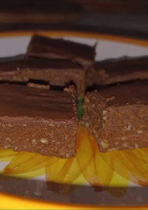 Duplacsokis szelet rummal megbolondítva recept fotója