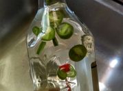A picture of pineapple mojito