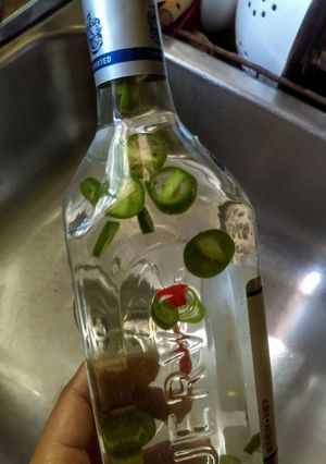 A picture of Spicy Pineapple Mojito.