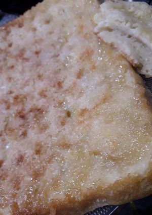 Una foto de Tota de manzana invertida