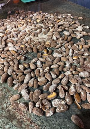 Una foto de Almendras tostadas