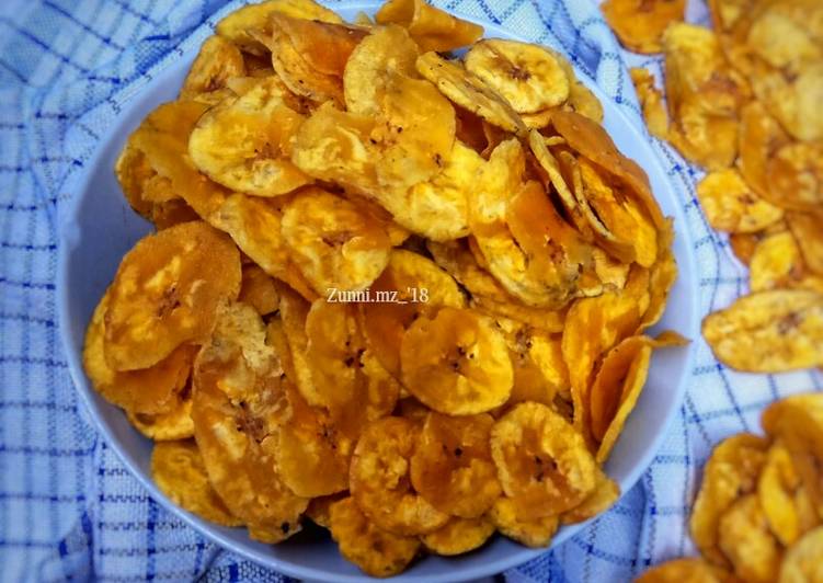 Resep masakan Keripik Pisang | Langkah Membuat Keripik Pisang Yang Paling Enak