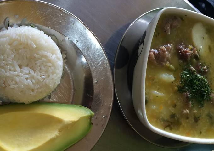 Ajiaco Rezept - Ajiaco Sorbete Curuba