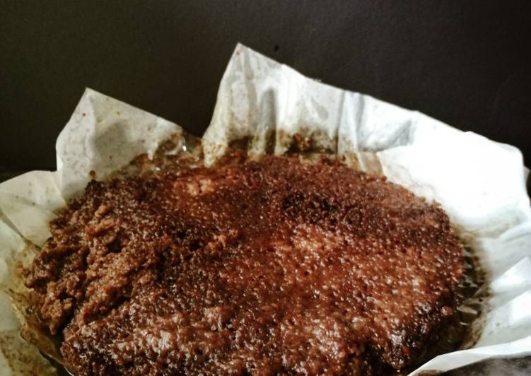 Cara Mudah Buat Kek keju bercoklat dari nasi sejuk yang Sederhan