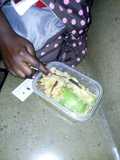 Mixed rice with vegetables and ovacado