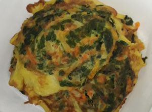 Una foto de Tortilla de acelga