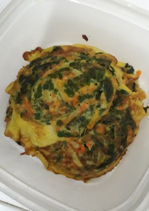 Una foto de Tortilla de acelga