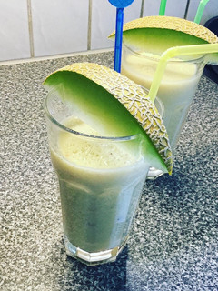 Melonen Smoothie Rezepthauptbild