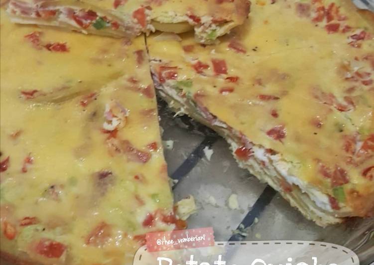 Resep Potato Quiche yang Enak Banget