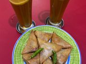 Gambar samosa sayuran