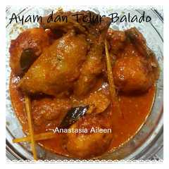 A picture of Ayam dan Telur Balado.