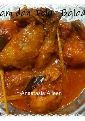 Foto resep Ayam dan Telur Balado