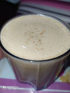 صورة لوصفة قهوة باللبن