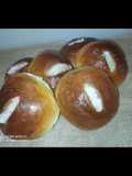 Bollos suizos de nata
