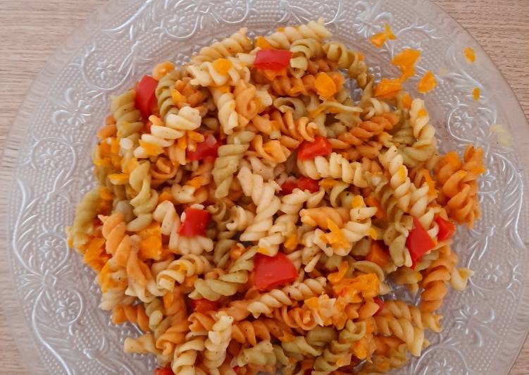 Recette De One pot pasta : pâtes aux légumes