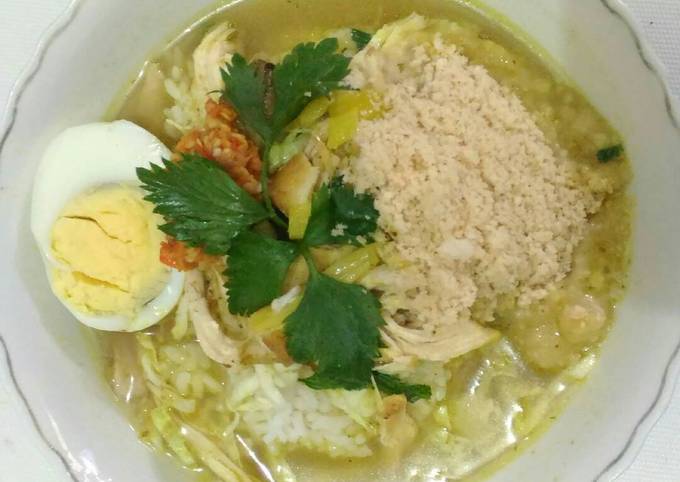 Soto ayam koya khas lamongan