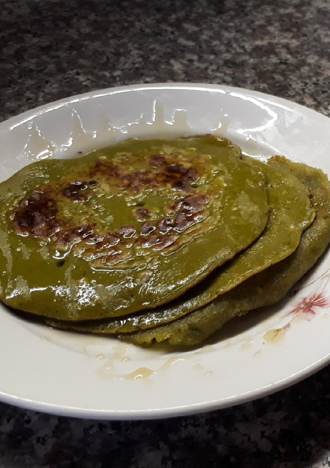 Una foto de Hotcakes de lechuga