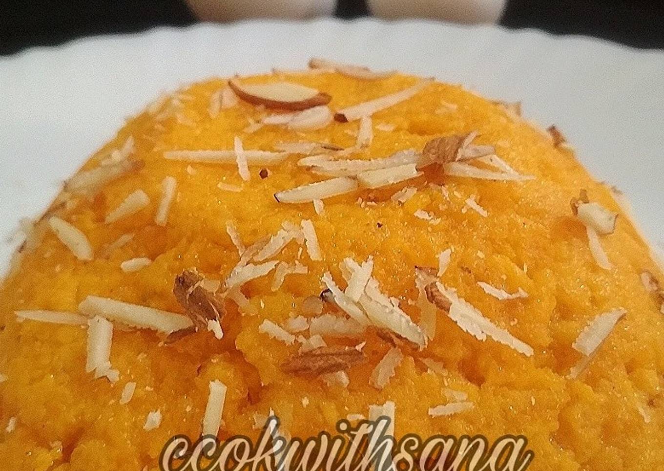 Egg and Suji Halwa