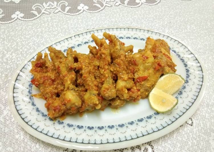 Ceker dan sayap setan pedas pedas manja