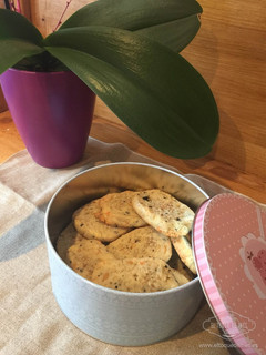 Una foto de Galletas de queso
