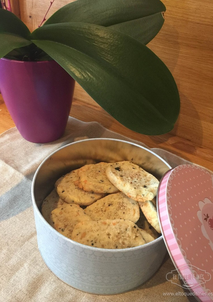 Una foto de Galletas de queso