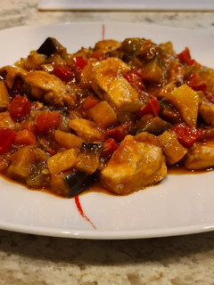 Una foto de Pisto de pollo