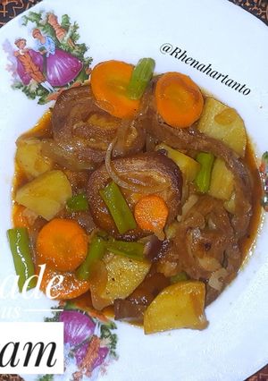 Foto resep Rolade Sapi Saus Tiram