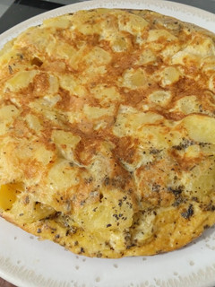 Una foto de Tortilla de patatas al orégano